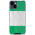 Nigeria Flag Distressed iPhone 15 Clear Case